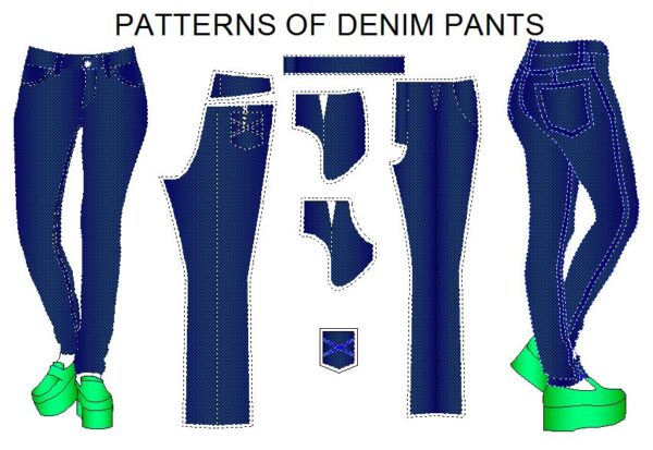 Jeans wonmen patterns